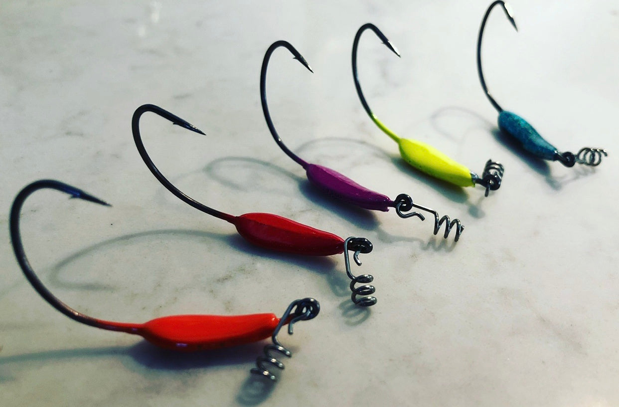 Sled Jig for Bass Fishing (Snag Resistant River & Weedless Jig) (Coil – Northbranch Tackle & Fishing Guide Service